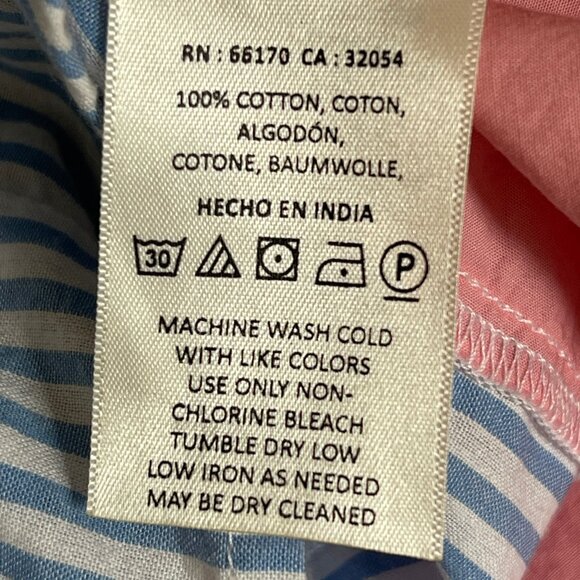 ANTHROPOLOGIE Maeve Striped/Patchwork Off-the-Shoulder Cotton Top: NWOT! Size 6 - Picture 6 of 6